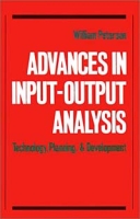 Advances in Input-Output Analysis: Technology, Planning, and Development артикул 13477c.